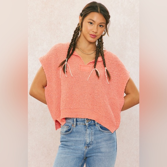ILLA ILLA patch sleeveless sweater -IM7215 - Picture 3 of 10